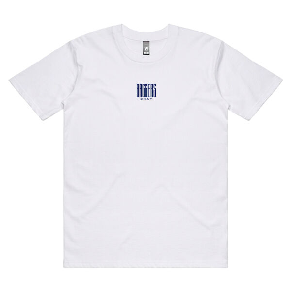 Baggers Chat T-Shirt (White) Thumbnail