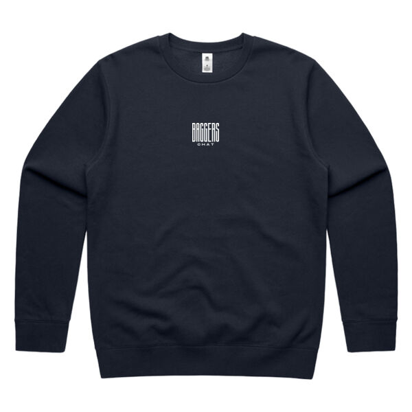 Baggers Chat Jumper (Navy Blue) Thumbnail