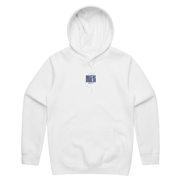 Baggers Chat Hoodie (White) Thumbnail